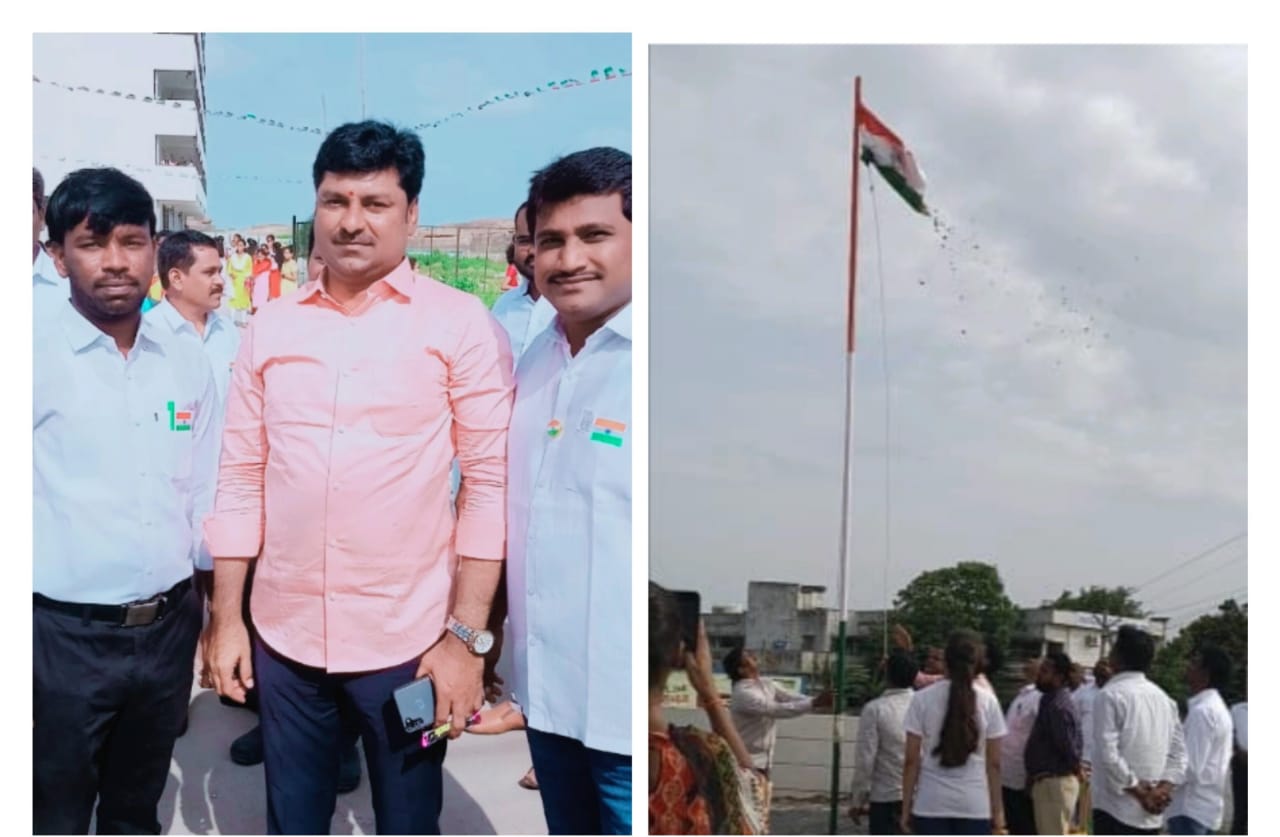 ఎస్ ఆర్‌ కాలేజీలో ఘ‌నంగా స్వాతంత్ర  దినోత్సవ వేడుకలు