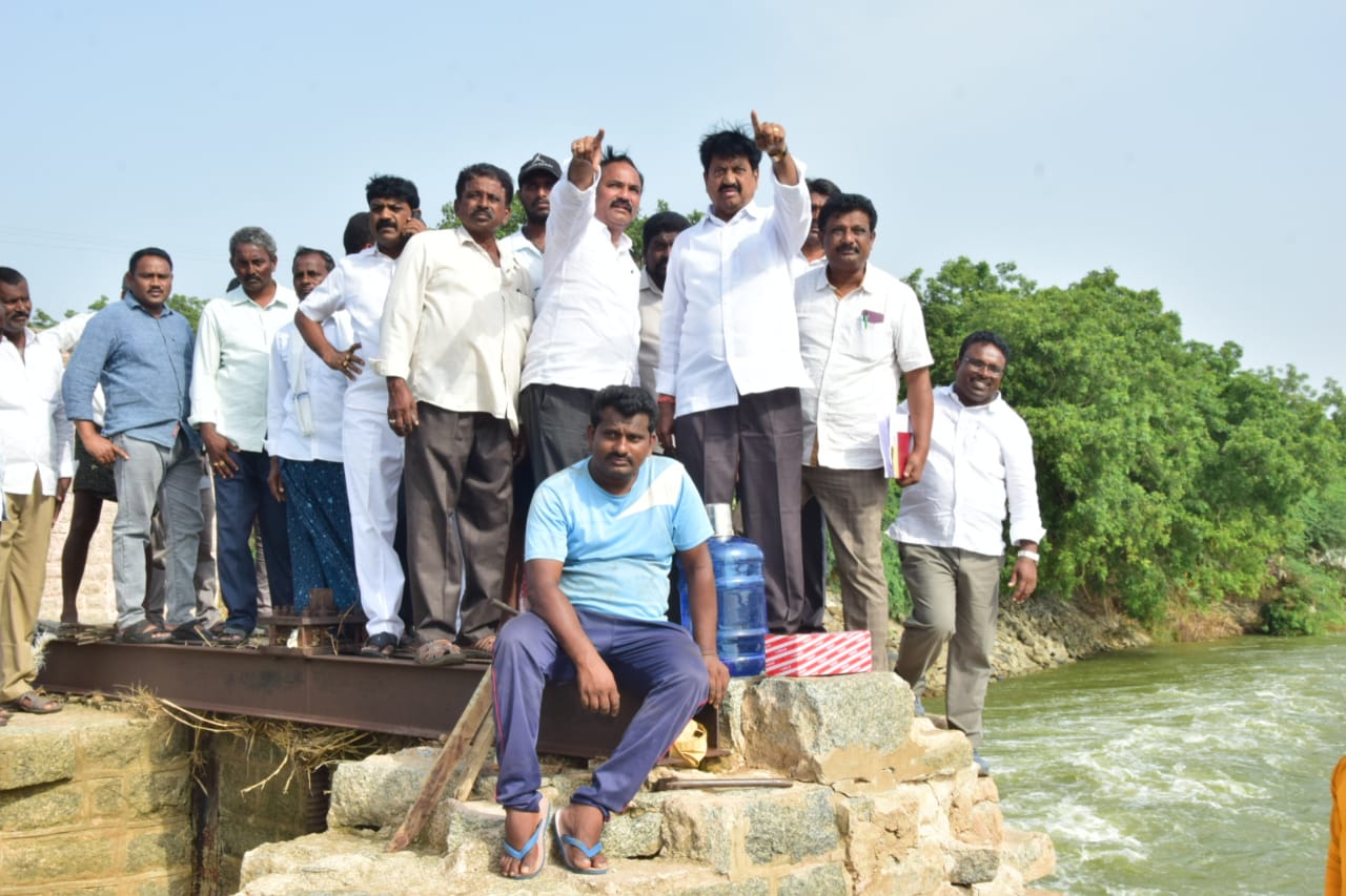 మునేరు ఆయకట్టు రైతులకు ఆందోళనొద్దు