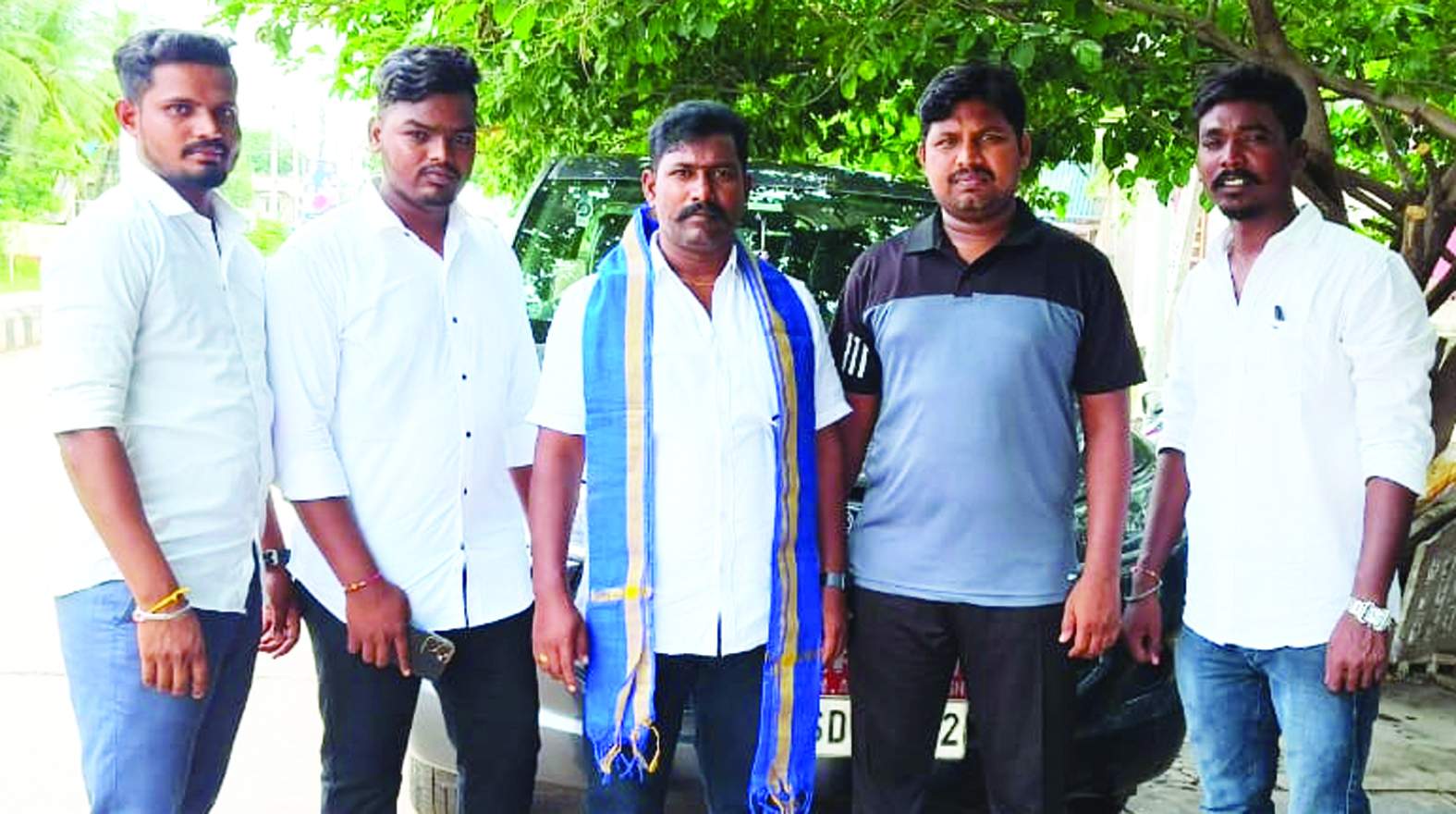 మాట్లాడుతున్న మాల మహానాడు రాయలసీమ అధ్యక్షులు రంగయ్య