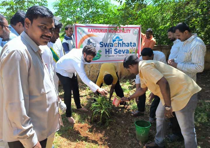 కందుకూరులో 'స్వచ్ఛతా' కార్యక్రమాలు