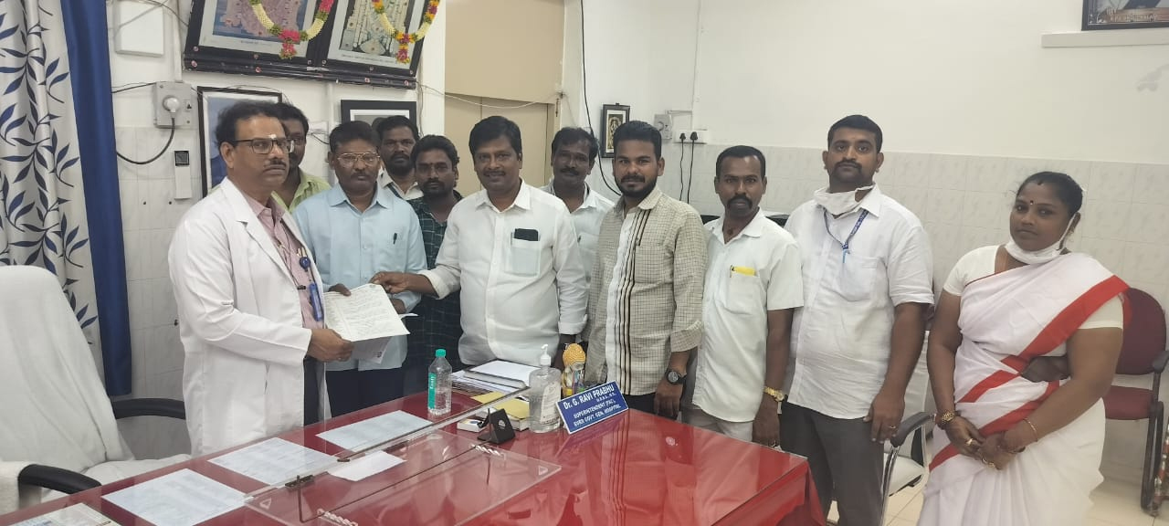 రుయా ఉద్యోగుల సమస్యలు పరిష్కరించాలి:సిఐటియు