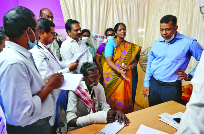 'జగనన్న ఆరోగ్య సురక్ష' పై అవగాహన