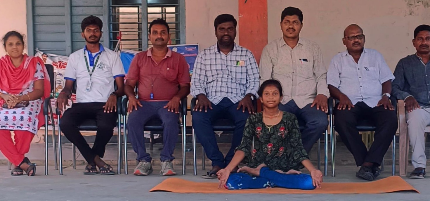 రాష్ట్రస్థాయి యోగా పోటీలకు కేతవరం విద్యార్థిని ఎంపిక