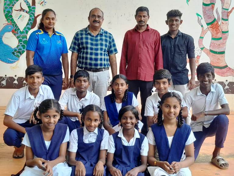 జిల్లాస్థాయి పుట్‌బాల్‌ పోటీలకు హీల్‌ విద్యార్థులు ఎంపిక