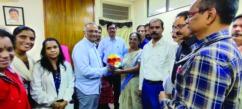 ఎపి డిఎంఇకు సన్మానం