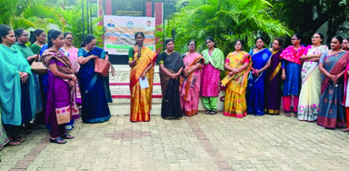 మహిళా బిల్లు ఆమోదం హర్షణీయం : వీసి ఆచార్య డి భారతి