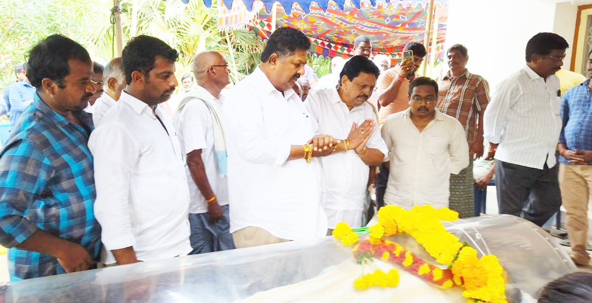 మాజీ ఎంపిపి మల్లికార్జునరావుకు సతీ వియోగం