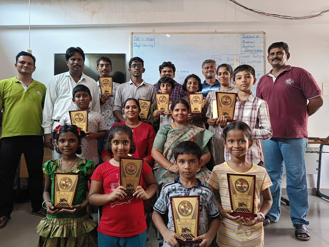 ఉత్సాహంగా కృష్ణాజిల్లా ర్యాంకింగ్‌ చెస్‌ పోటీలు