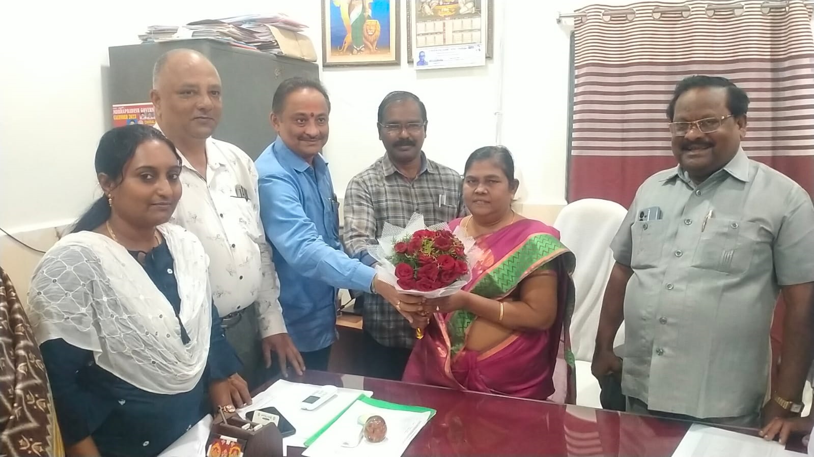 ఎంపీడీవోగా చార్జి తీసుకున్న రూతమ్మ