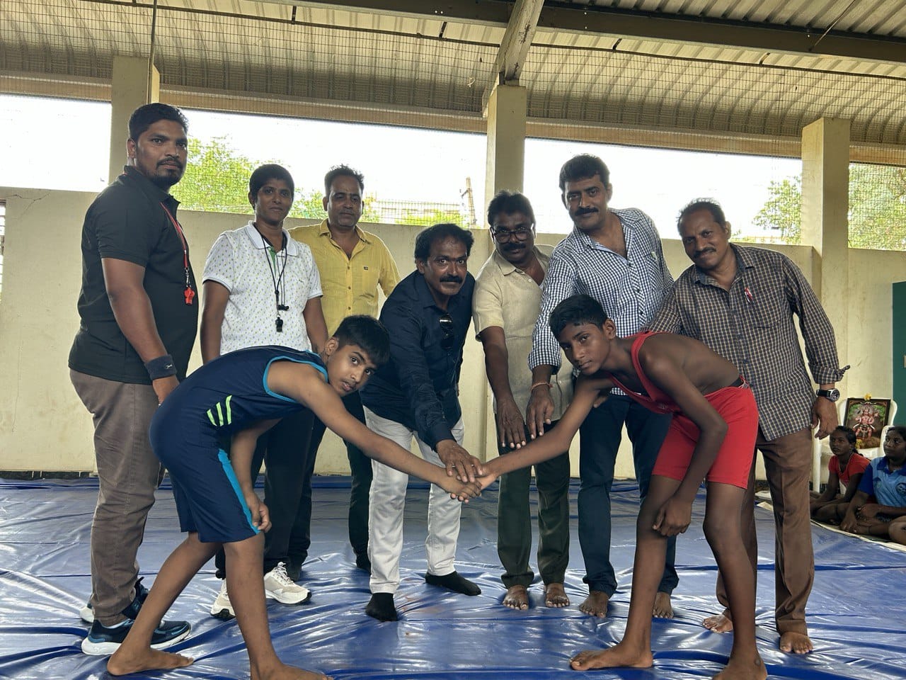 కృష్ణా జిల్లా రెజ్లింగ్‌ సెలెక్షన్స్‌కు అధిక స్పందన ట్రయల్స్‌కు 250 మంది రెజ్లర్లు హాజరు