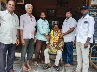 సీనియర్‌ జర్నలిస్ట్‌ ఇజ్రాయేల్‌కు సన్మానం