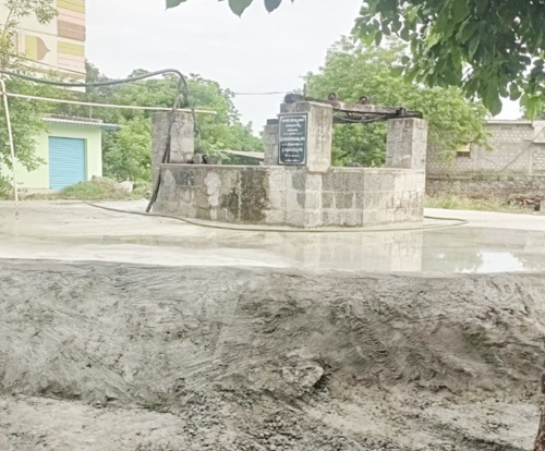 పంగులూరులోని పోలేరమ్మ గుడి దగ్గర గల మంచినీటి బావి