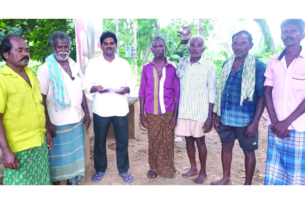 దళిత హక్కుల ధర్నాపై సంతకాల సేకరణ