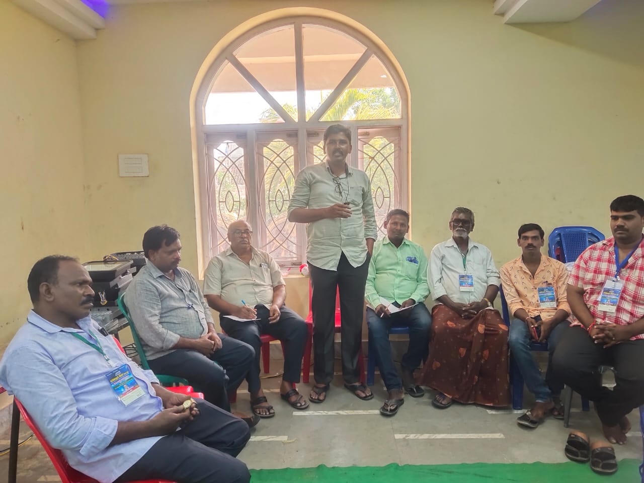 సమావేశంలో మాట్లాడుతున్న రాష్ట్ర కార్యదర్శి ఎస్‌ అనిల్‌కుమార్‌