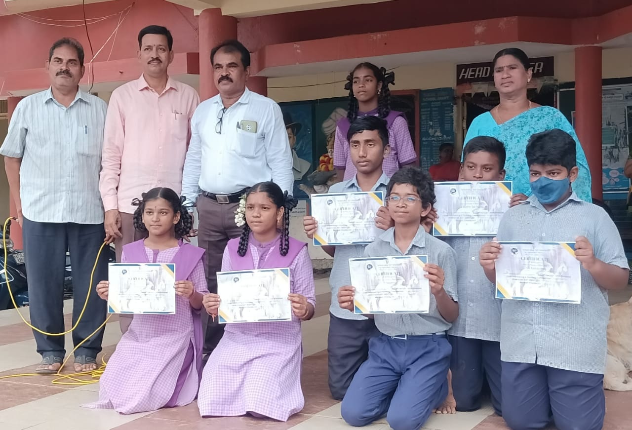 డ్రాయింగ్‌ పోటీల్లో జెడ్‌పిహెచ్‌ విద్యార్థుల ప్రతిభ