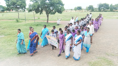 జాగర్లమూడి గ్రామంలో పోషకాహార మాసోత్సవాలు