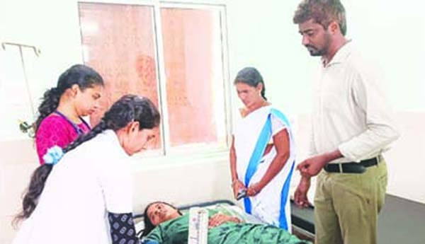 డిఐఒ ఆకస్మిక తనిఖీ