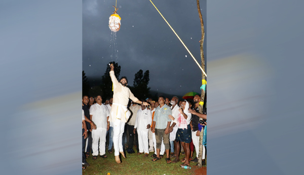 కృష్ణాష్టమి వేడుకల్లో ఎమ్‌పి సందడి