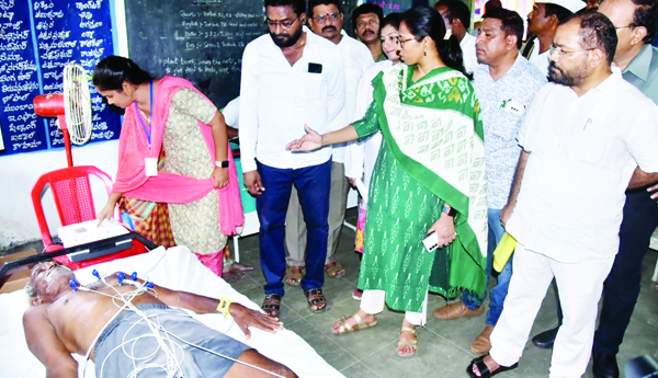 500 మందికి వైద్య సేవలు