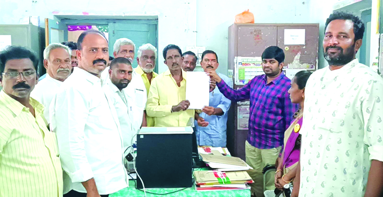 తహశీల్దార్‌కు వినతి