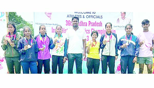 అథ్లెటిక్స్‌లో పతకాల పంట