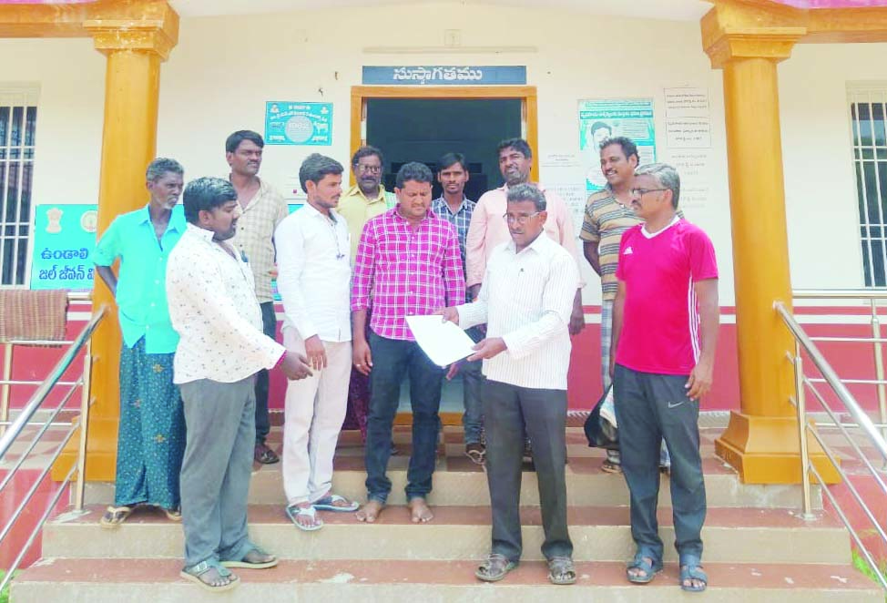 హామీల అమలు కోసం పాదయాత్ర