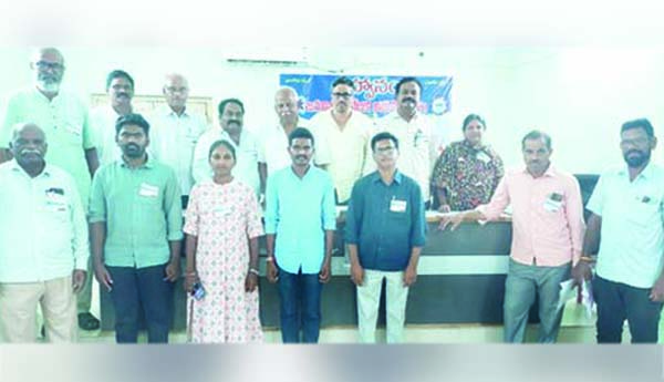 జెవివి జిల్లా కార్యవర్గం ఎన్నిక