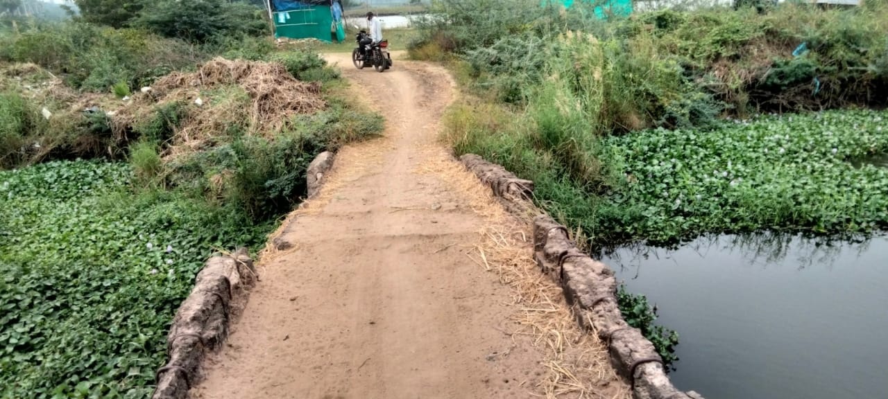 ముదినేపల్లిలో శిథిలావస్థల్లో పలు వంతెనలు