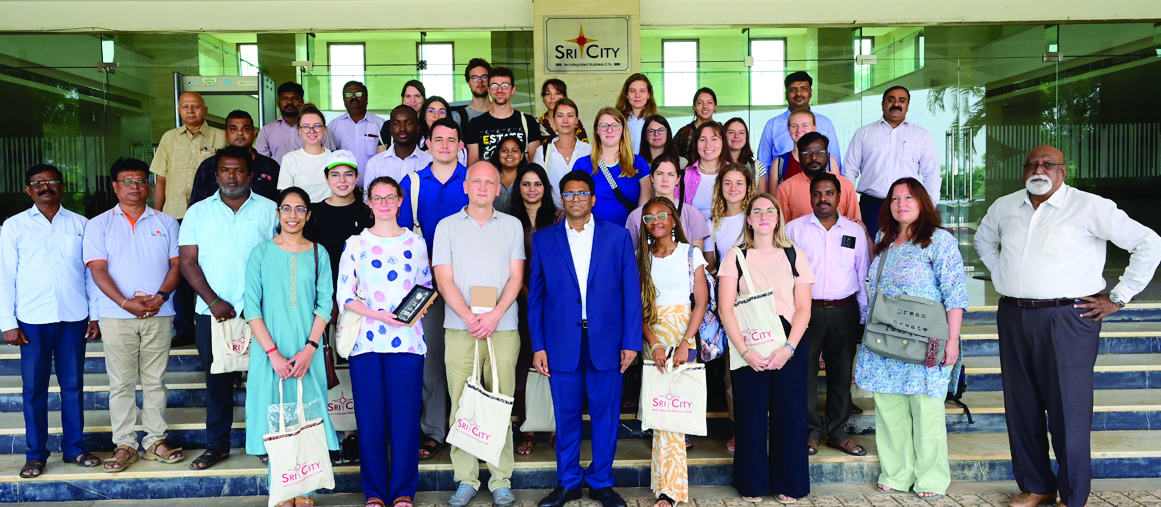 శ్రీసిటీని సందర్శించిన గోట్టింగెన్‌ వర్సిటీ విద్యార్థులు 