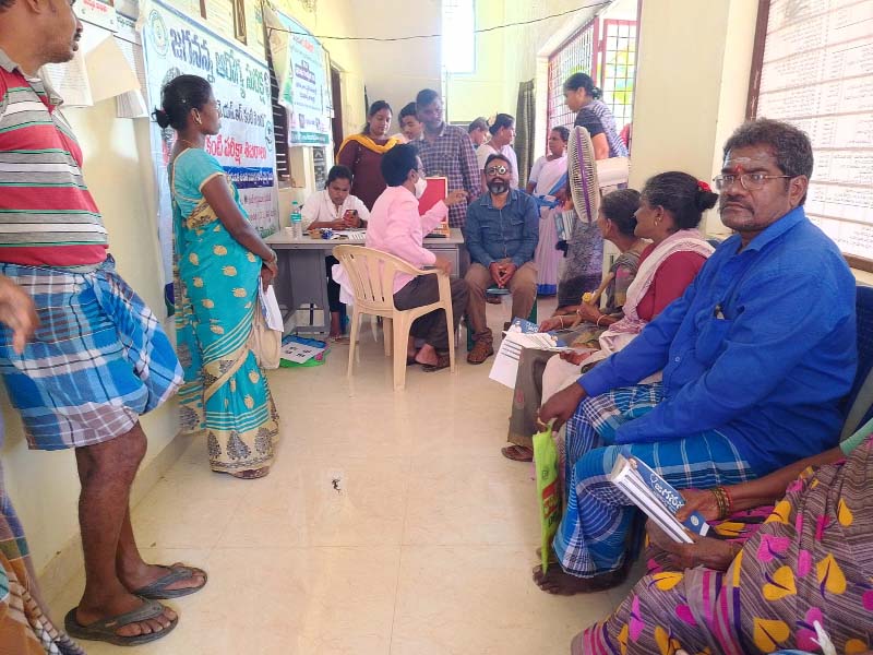 జగనన్న కంటి వెలుగుకు విశేష స్పందన: ఎంపీపీ