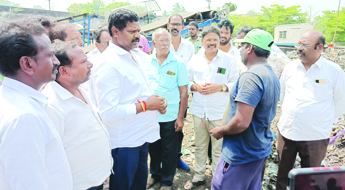 సుందర పార్కుగా డంపింగ్‌యార్డు