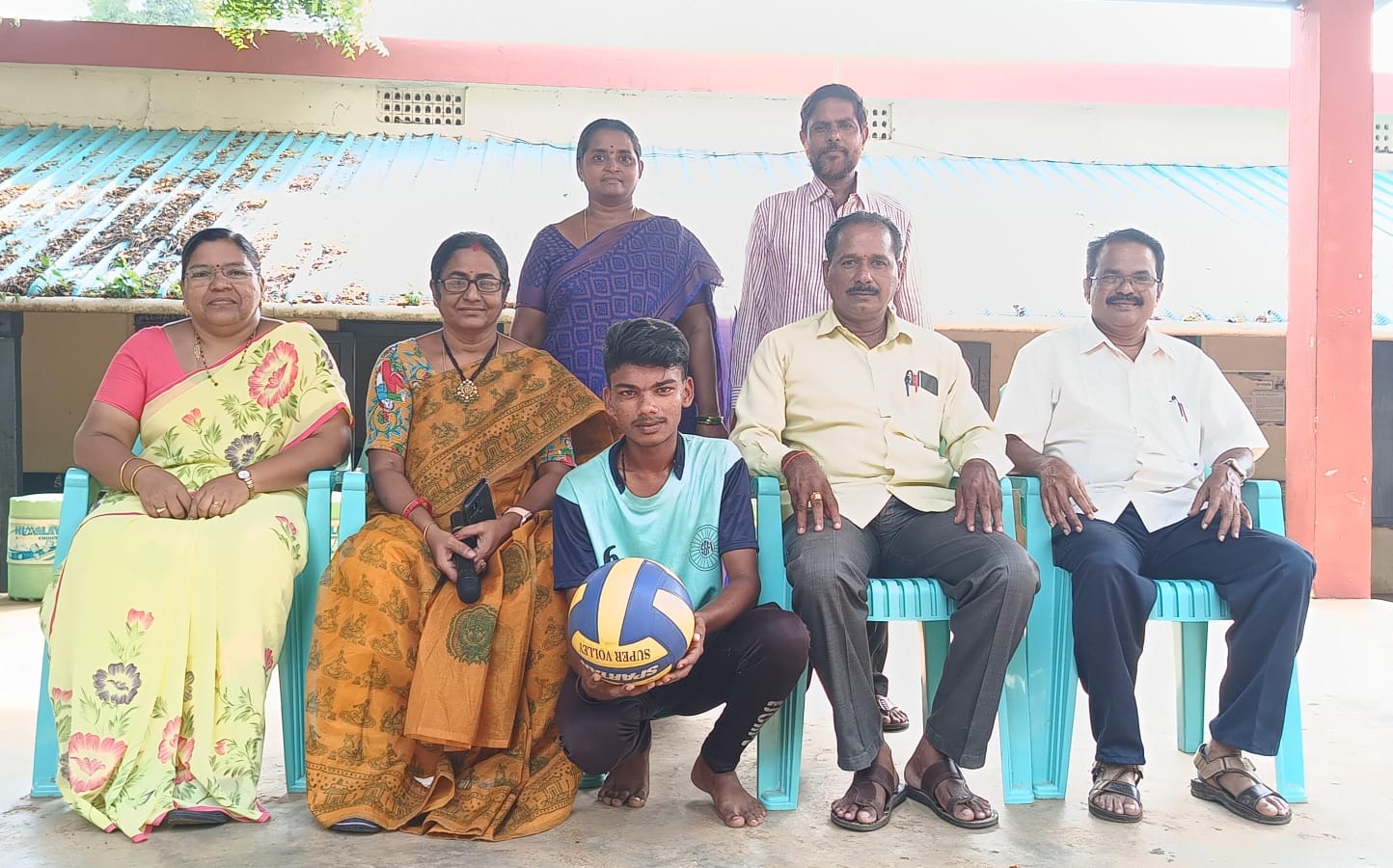 రాష్ట్రస్థాయి వాలీబాల్‌ పోటీలకు సాగర్‌బాబు ఎంపిక