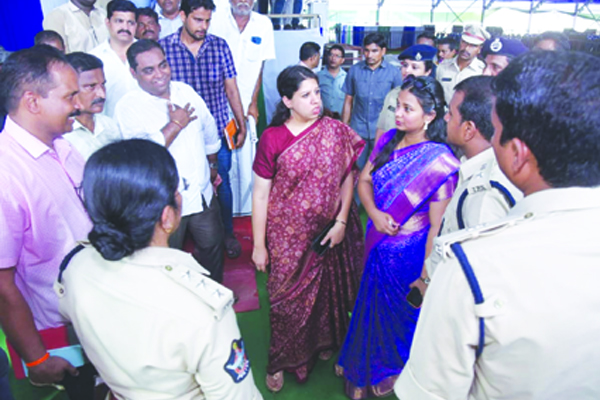 సిఎం పర్యటనా ఏర్పాట్లు పూర్తి