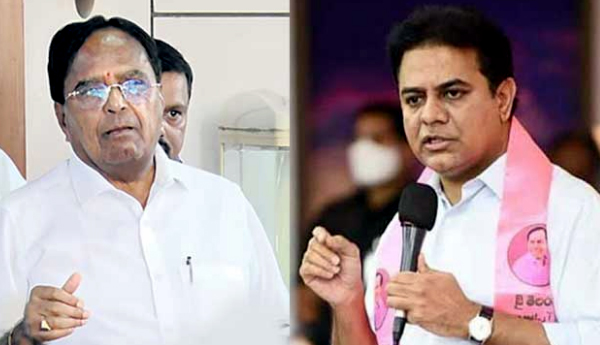 మాజీ మంత్రి పొన్నాల ఇంటికి మంత్రి కేటీఆర్‌