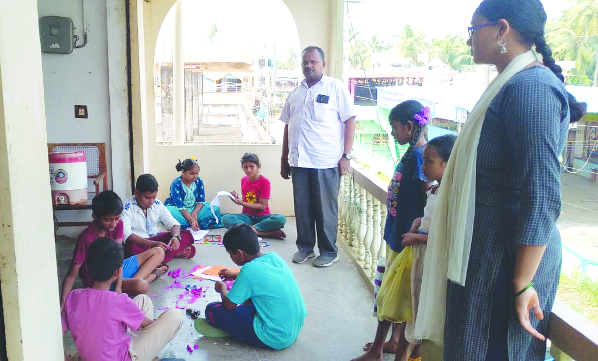 గ్రంథాలయంలో శిక్షణ తరగతులు