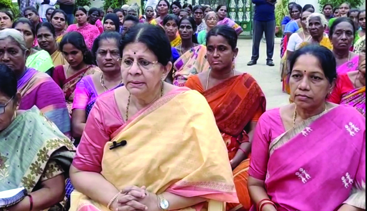 నేనే రంగంలో దిగుతా : బొజ్జల బృందమ్మ