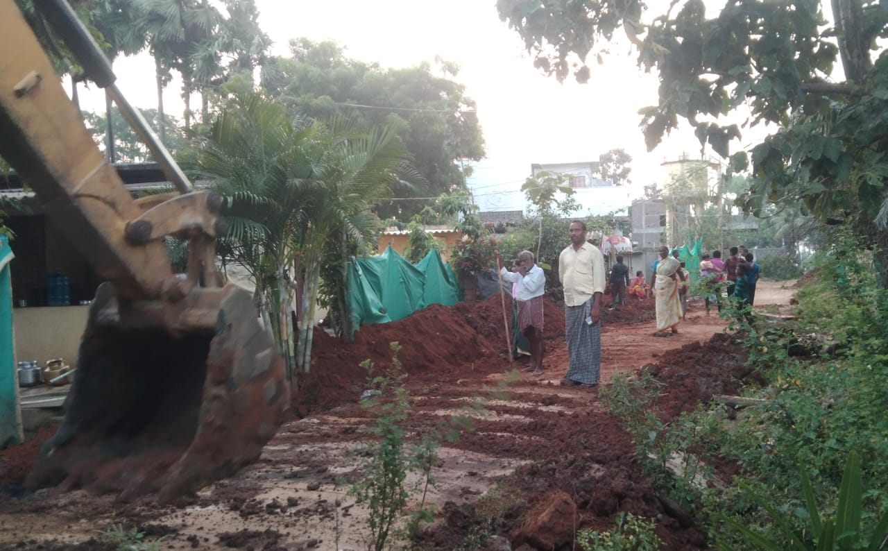 డ్రెయినేజీ సమస్య పరిష్కారం