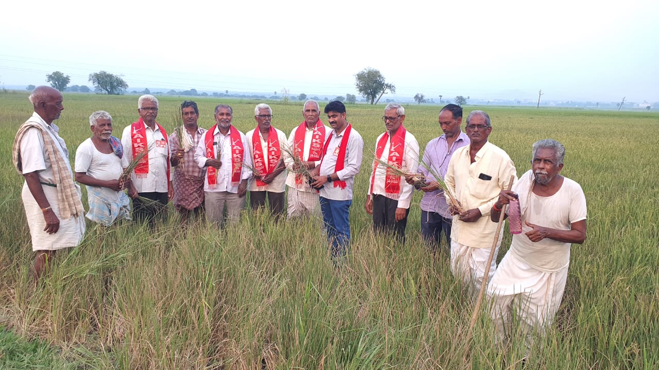 నష్టపోయిన పంటలకు పరిహారమివ్వాలి