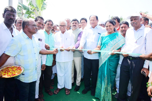గృహమహోత్సవ వేడుకలో కలెక్టర్ రంజిత్ బాషా 