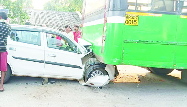 తప్పిన పెనుప్రమాదం