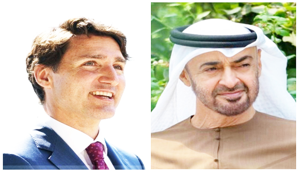 During-the-India-Canada-dispute-the-Prime-Minister-of-Canada-was-friendly-with-the-President-of-the-UAE