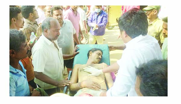 లారీ ఢకొీని వ్యక్తి మృతి