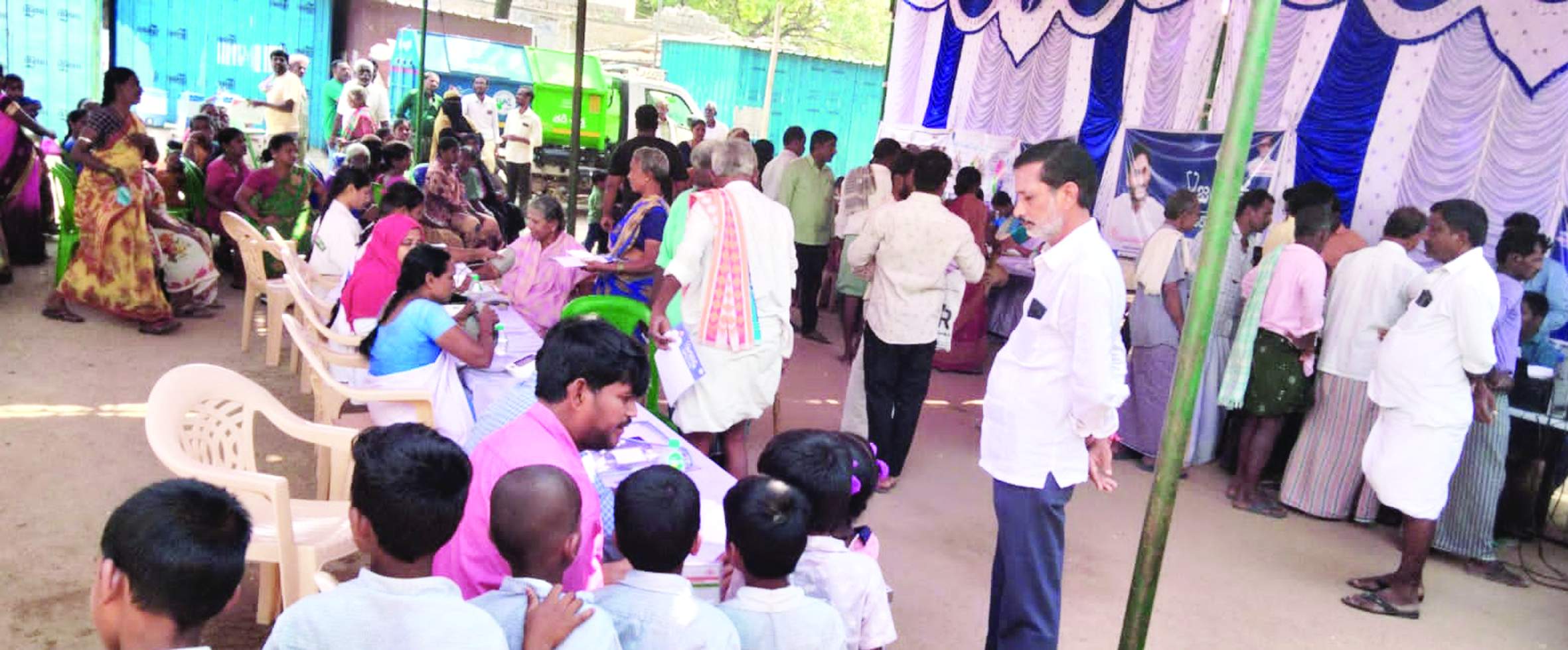 జగనన్న సురక్షలో శివారెడ్డి గౌడ్‌, ఎంపిడిఒ