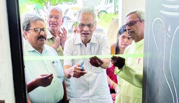 గ్రంథాలయం ప్రారంభం