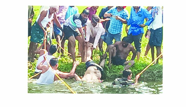 మడ్డువలస కాలువలో పడి వ్యక్తి మృతి