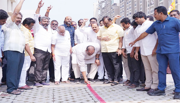 Chandrababu-Interim-Bail-Celebrations-of-Party-Lines