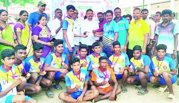 అండర్‌-17 వాలీబాల్‌ విజేత విజయనగరం