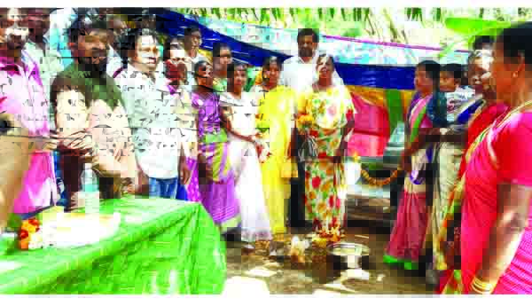 ఎమ్మెల్యే ఫాల్గుణకు నిరసన సెగ