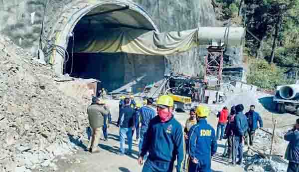 40 Workers Trippeda in Uttarakhand Tunnel-for-ten-days