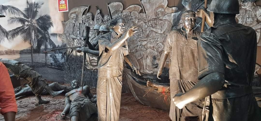 సిపిఎం 23వ అఖిల భారత మహాసభల్లో విధి నిర్వహణల్లో రెడ్ వాలంటీర్లు
